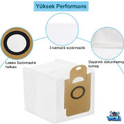 Lydsto R1 Pro HD-STYTJ-W03 için 1 Yıllık Yedek Set Tüm Sarf Malzemeler Yedek