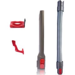 Dyson V10 V11 Uyumlu Temizlik Başlık Seti I Hortum + Uzun Uç + Tetik Seti