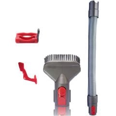 Dyson V10 V11 Uyumlu Temizlik Başlık Seti I Hortum + Fırça Uç + Tetik Seti