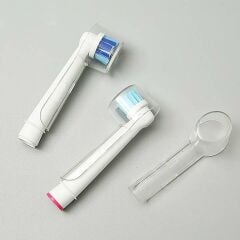 Süper set Comfy + 3D Maxcare Oral-B Uyumlu Diş Fırçası Başlıkları + Fırça Koruma Kapağı