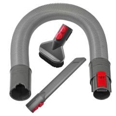 Dyson V10 Uyumlu Temizlik Başlık Seti I Hortum + Uzun Uç + Fırça Uç