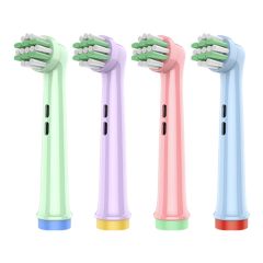Kombo set X Cross + Kids Fun Yumuşak Oral-B Uyumlu Yedek Diş Fırçası Başlıkları