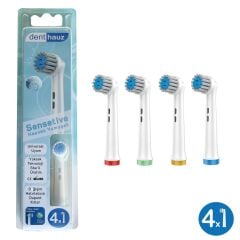 Dev Set 16 Adet  Sensetive + X Cross + 3D Maxcare Oral-B Uyumlu Yedek Diş Fırçası Başlıkları