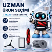 Roborock QRevo L , Q Revo L Pro için Yedek Parça Yan Fırça 2 Adet