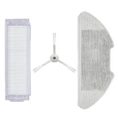 Xiaomi Vacuum Mop 2 (MJST1S) Uyumlu 3 Parça Filtre Fırça Seti