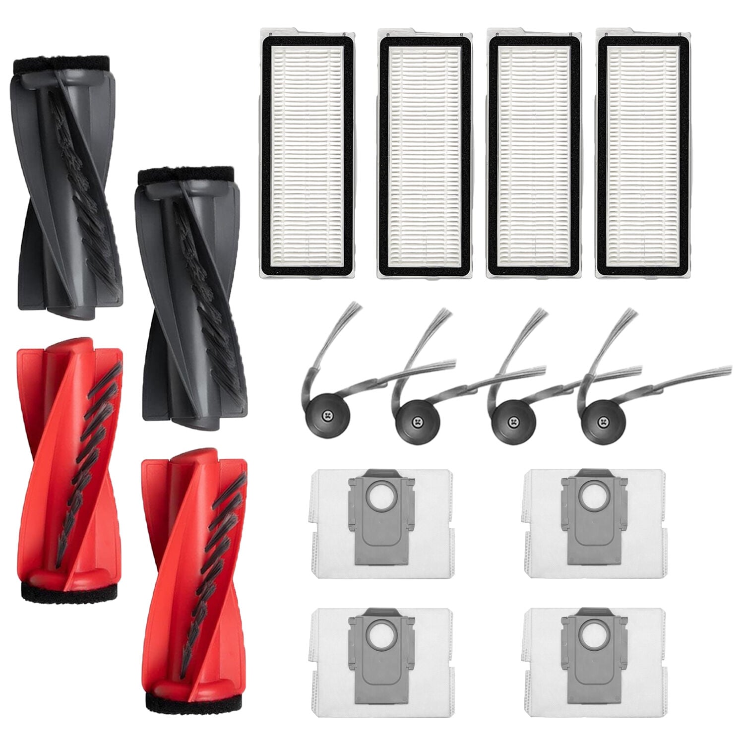 Roborock QRevo Edge , Q Revo Edge C , S5A Uyumlu 1 Yıllık Yedek Set 20 Parça Avantaj