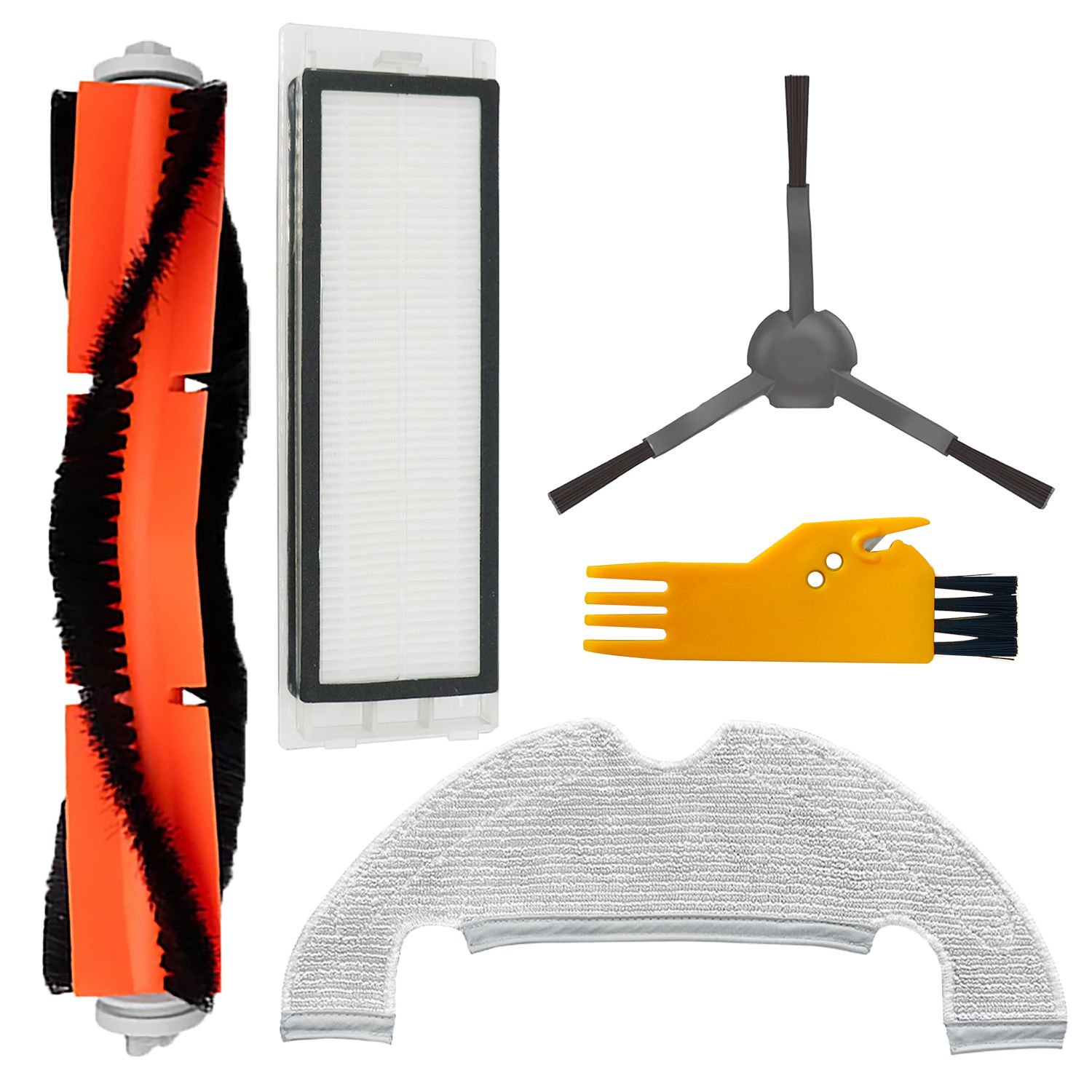 Xiaomi Vacuum Mop 2 Ultra (STYTJ05ZHM) Uyumlu 5 Parça Filtre Fırça Seti