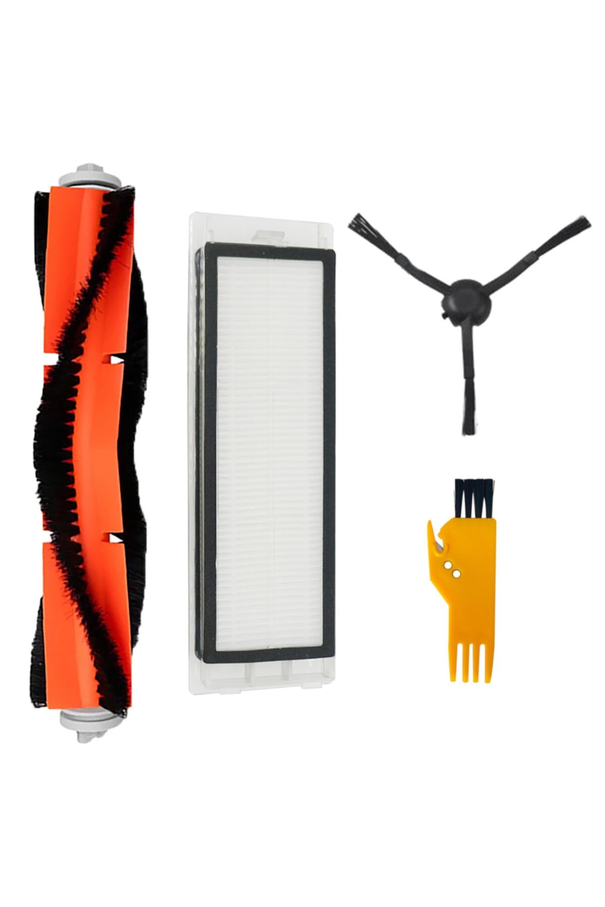 Xiaomi Mop 2 Pro + (stytj02zhm) Uyumlu 4 Parça Yedek Filtre Fırça Seti