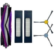 Fakir Robert Rs 770 780 için 5 Parça  Yedek Fırça Filtre Seti