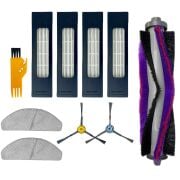 Midea M8+ Uyumlu Mop Bezli Yedek Fırça Filtre Mop Seti Toplam 10 Parça