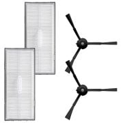 Roborock S8 , S8 Plus , S8 Pro Ultra Uyumlu Siyah Lite Set