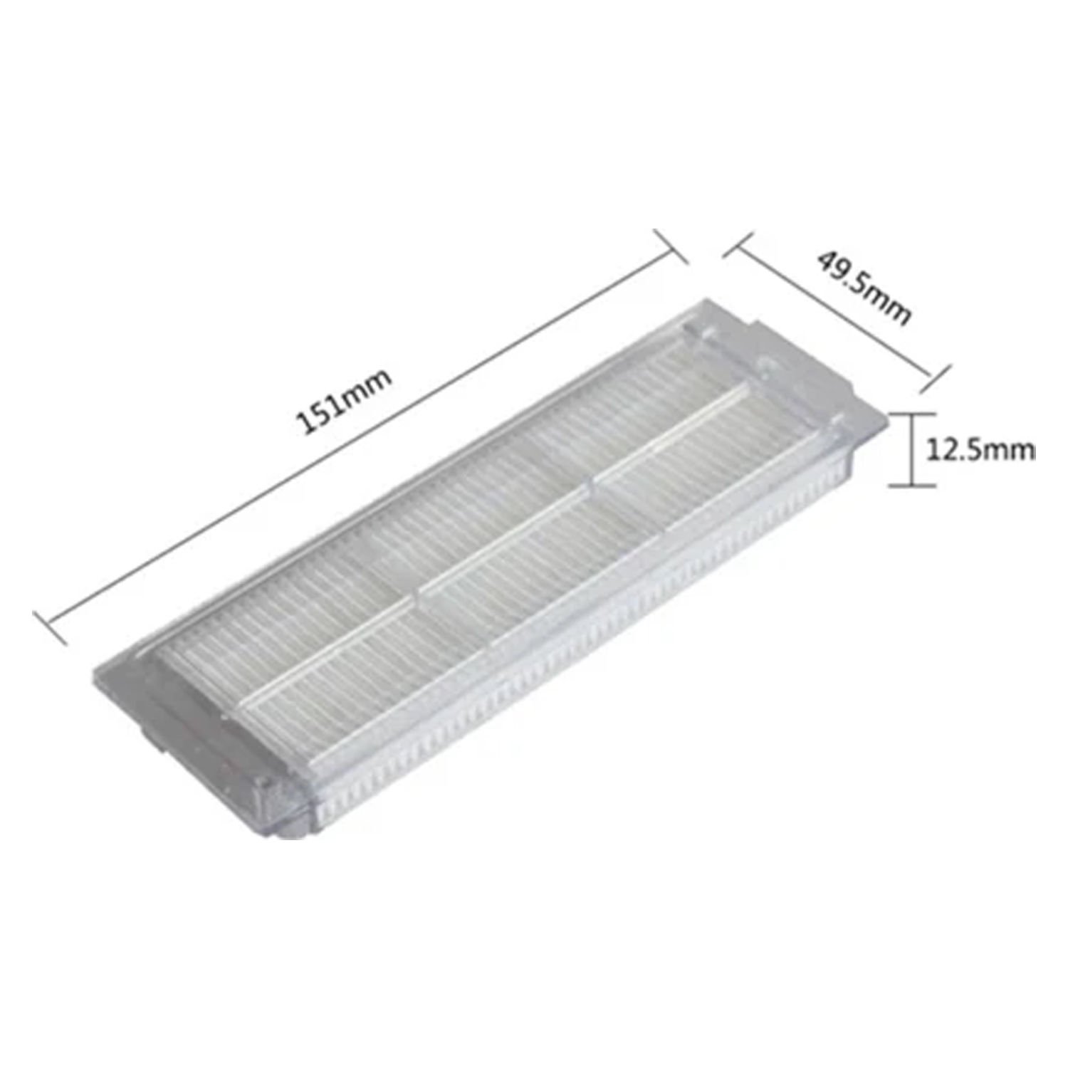 FilterHauz Lite I Xiaomi Mop Pro (STYTJ02YM) Uyumlu Beyaz Filtre Seti