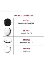 Xiaomi Vacuum Mop Pro 2+ 3d Uyumlu Siyah Yan Fırçalı Set
