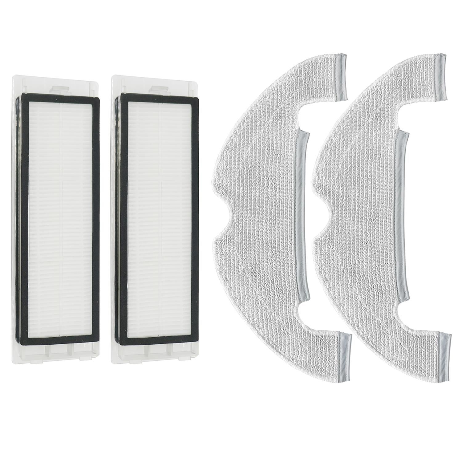 Xiaomi X10 , X10 + Plus Uyumlu  Filtre Mop Yedek Set