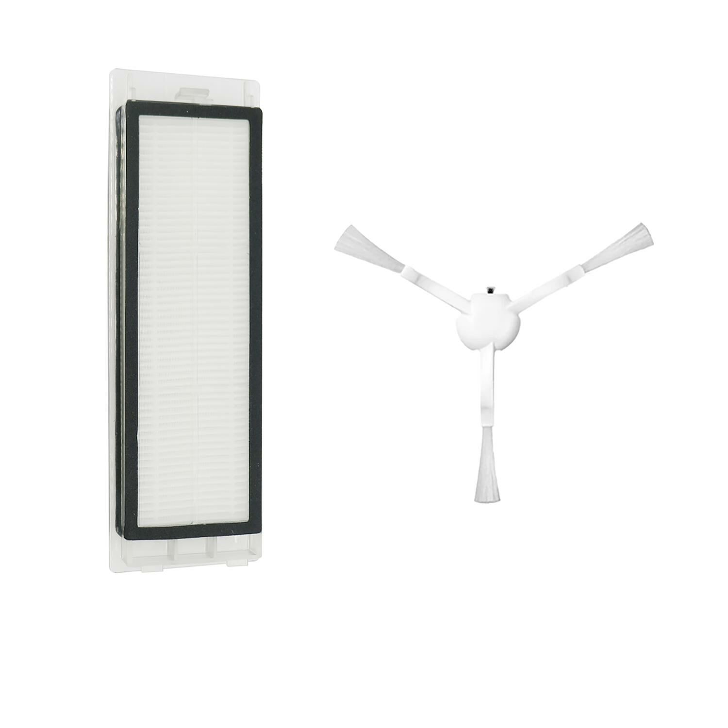 Xiaomi X10 , X10 + Plus Uyumlu Beyaz 2 Parça Yedek Set