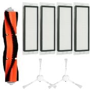 Xiaomi X10 , X10 + Plus Uyumlu Beyaz 7 Parça Yedek Set