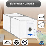 Ecovacs DEEBOT T30 Omni , T30 Pro , Yeedi m12 pro+  Toz torbası 2 Adet