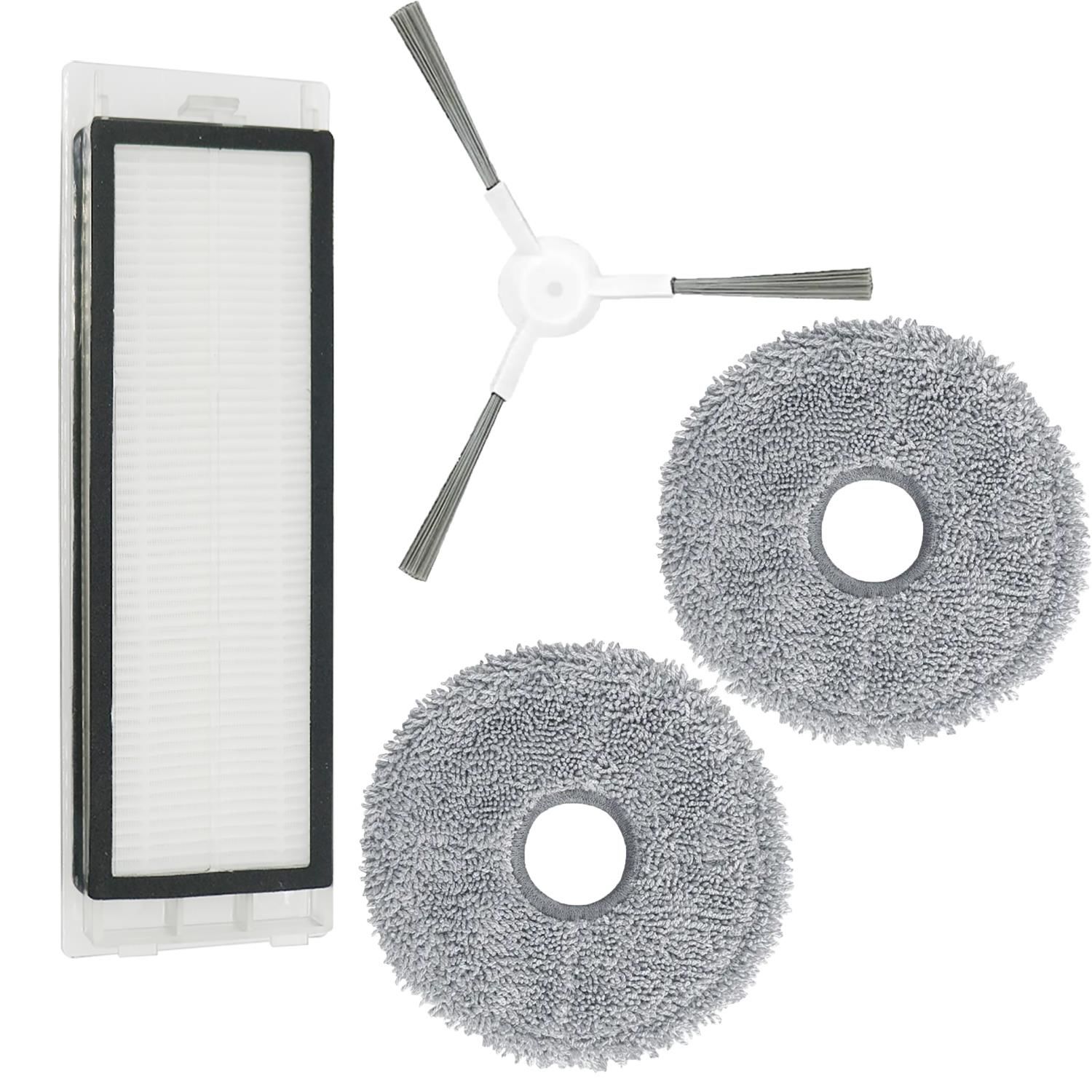Xiaomi Omni 1S Yedek Set Yan Fırça - Filtre - Mop bezi