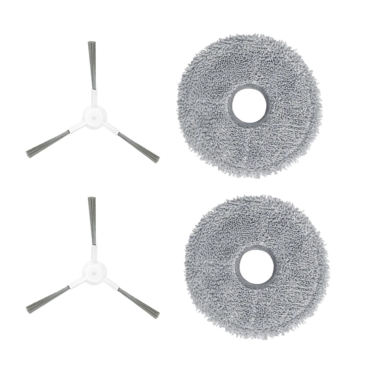 Xiaomi Omni 1S Yedek Set 2 Yan Fırça 2 Mop bezi