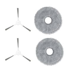 Xiaomi Omni 1S Yedek Set 2 Yan Fırça 2 Mop bezi