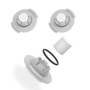 12 Adet Su Tankı Filtresi S50 S51 Robot Süpürge için 12 Yedek Parça Aksesuarları