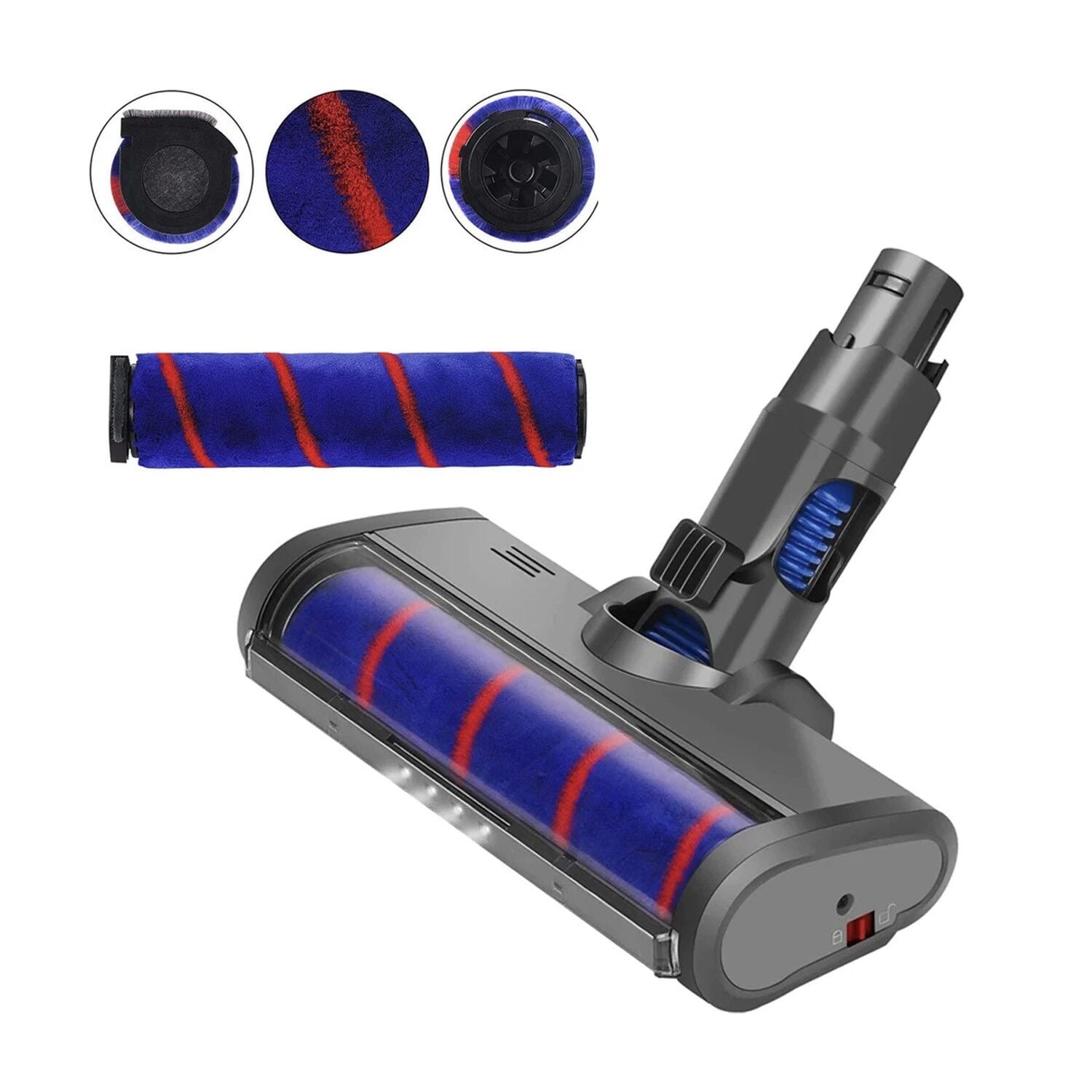 Rulo Fırça Başlığı Dyson V12 ile Uyumlu Led Işıklı
