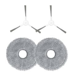 Xiaomi Omni 2 yedek Set 2 Yan Fırça 2 Mop bezi