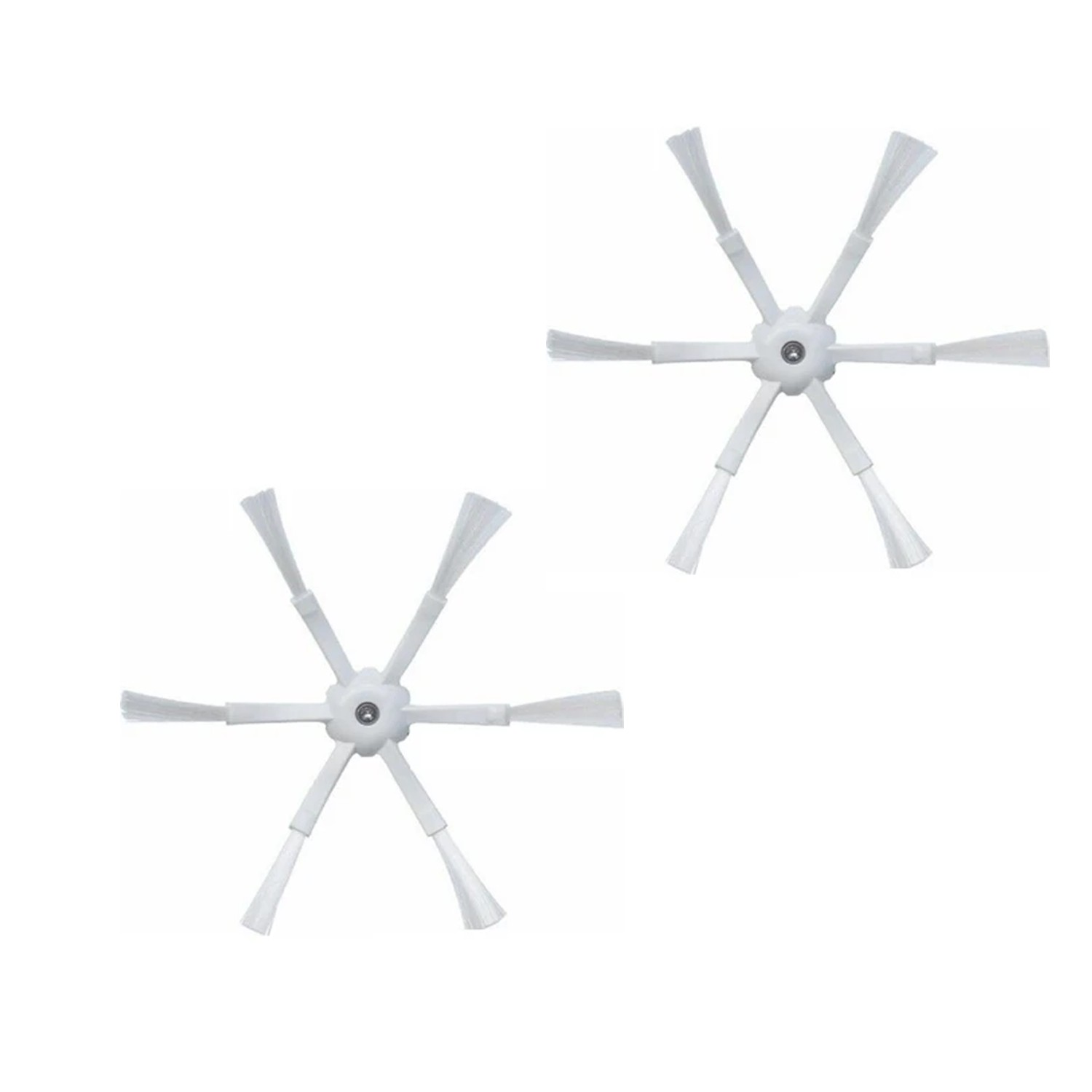 Robot Süpürge Beyaz Yan Fırça Roborock S7, S7 MaxV, Q5 , Q7, Q7 Max , S5 Max, S6 Serisi ile uyumlu 2 Adet