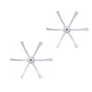 Robot Süpürge Beyaz Yan Fırça Roborock S7, S7 MaxV, Q5 , Q7, Q7 Max , S5 Max, S6 Serisi ile uyumlu 2 Adet