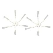 Robot Süpürge Beyaz Yan Fırça Roborock S7, S7 MaxV, Q5 , Q7, Q7 Max , S5 Max, S6 Serisi ile uyumlu 2 Adet