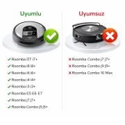 Robot Süpürge Toz Torbası Seti irobot i7 Plus ile Uyumlu 2 Adet