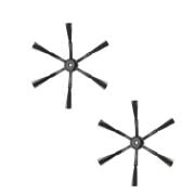 Robot Süpürge Siyah Yan Fırça Roborock S7, S7 MaxV, Q5 , Q7, Q7 Max , S5 Max, S6 Serisi ile uyumlu 2 Adet