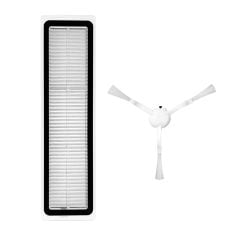 Dreame Bot D10S + Pro 1 hepa Filtre 1 Beyaz Yan fırça