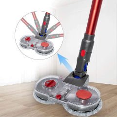 Dyson V11 Uyumlu Mop Başlığı  + Tetik Kilidi+ 4 Adet Mop (Damlatmalı)