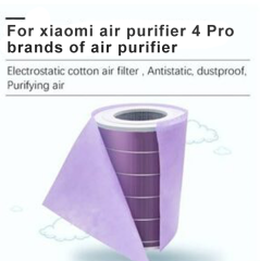 Xiaomi Mi Air Purifier 4 Pro için Toz Tutucu Filtre 10 Adet