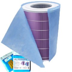 Xiaomi Mi Air Purifier 4 Pro için Toz Tutucu Filtre 6 Adet
