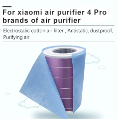 Xiaomi Mi Air Purifier 4 Pro için Toz Tutucu Filtre 4 Adet