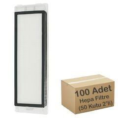 1C/2C/Pro+/F9/D9/Ultra Uyumlu Hepa Filtre ( 100 Adet - 50x2li kutu)