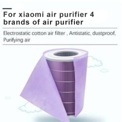 Xiaomi Mi Air Purifier 4 için Toz Tutucu Filtre 4 Adet