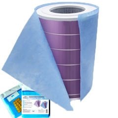 Xiaomi Mi Air Purifier 4 Lite için Toz Tutucu Filtre 6 Adet