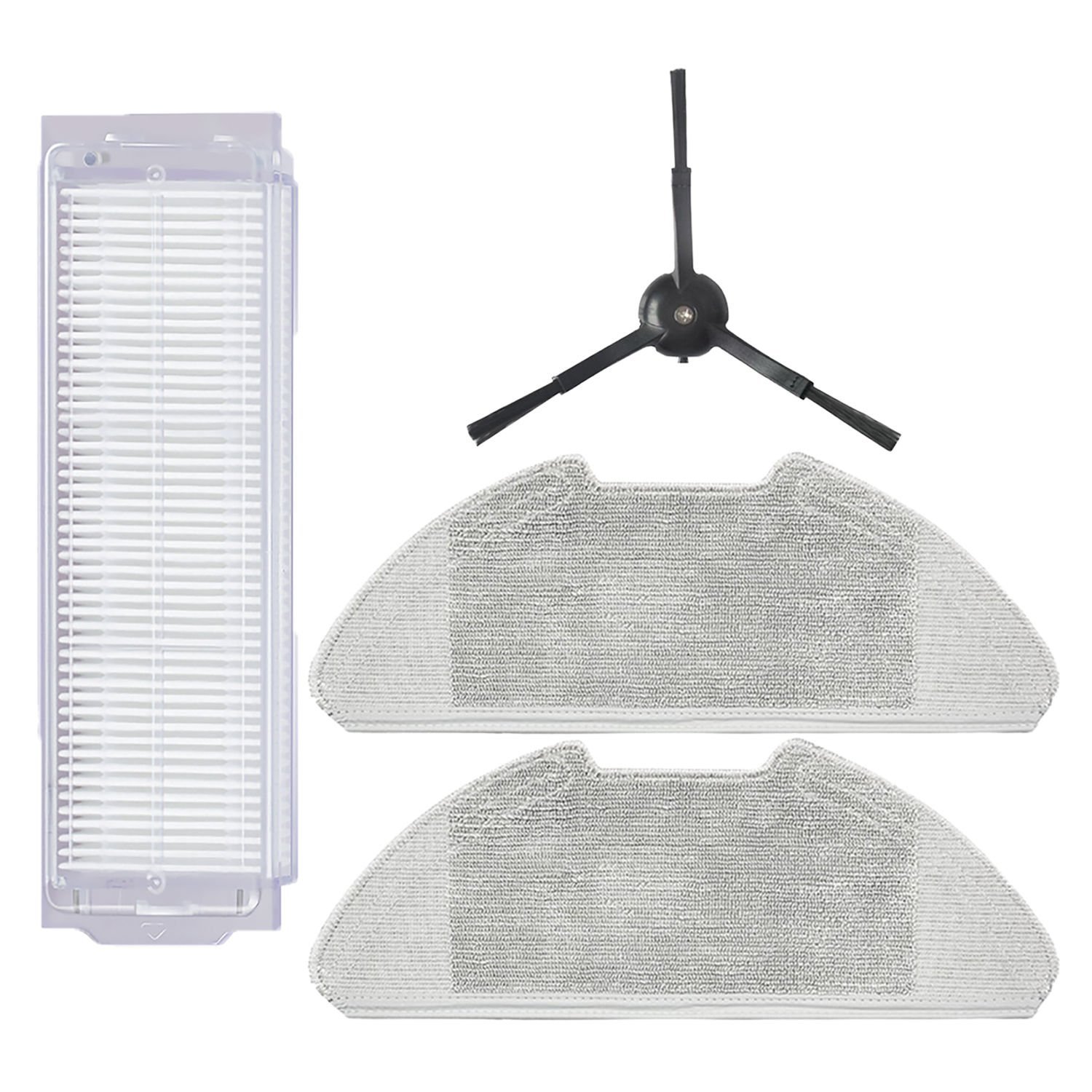 Xiaomi Vacuum Mop 2 Pro (MJST1SHW) Siyah Uyumlu 4 Parça Filtre Fırça Seti