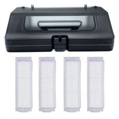 Xiaomi Mop Pro (STYTJ02YM) Uyumlu Su Deposu Toz Haznesi ve 4 Adet Hepa Filtre