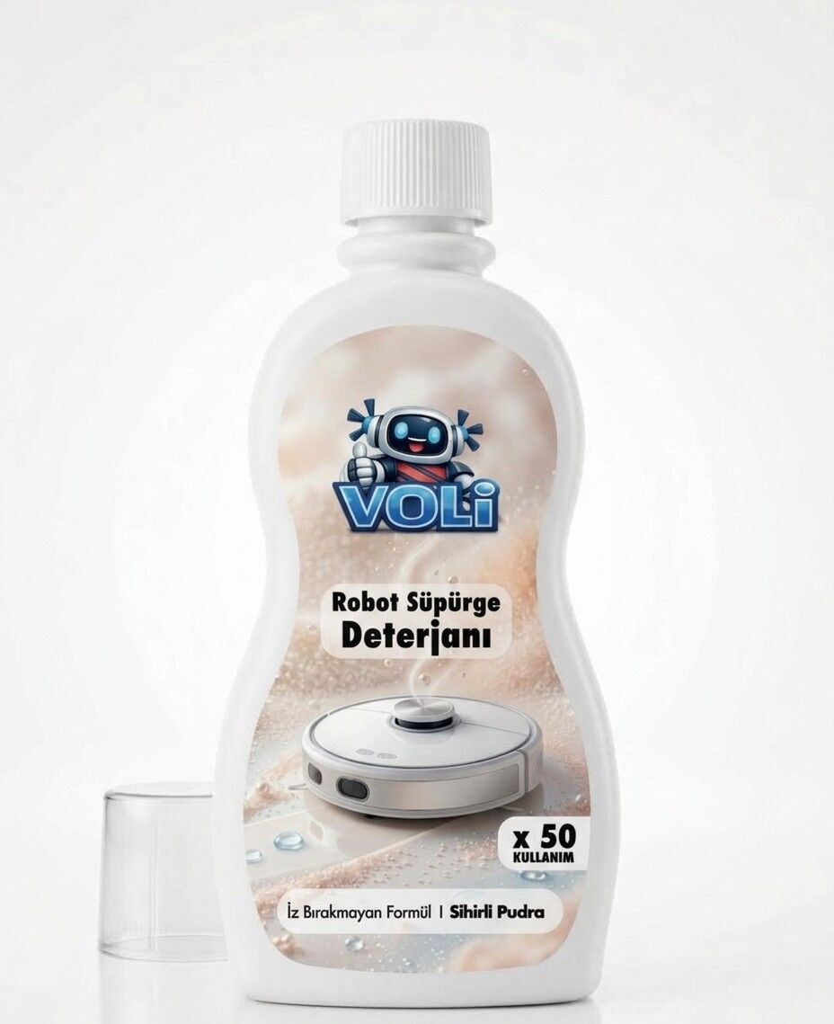 Ultra-Shine Sihiri Pudra Kokusu Robot Süpürge Solüsyonu Yüzey Temizleme Deterjanı , Mop Suyu 500 mL