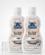 Sihiri Pudra Kokusu 2'li Avantaj Paket Robot Süpürge Deterjanı Yüzey Temizleme Mop Solüsyonu 2X500 ml