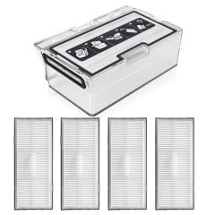 Roborock S7 Sonic Mopping Uyumlu Toz Haznesi ve 4 Ad Hepa Filtre