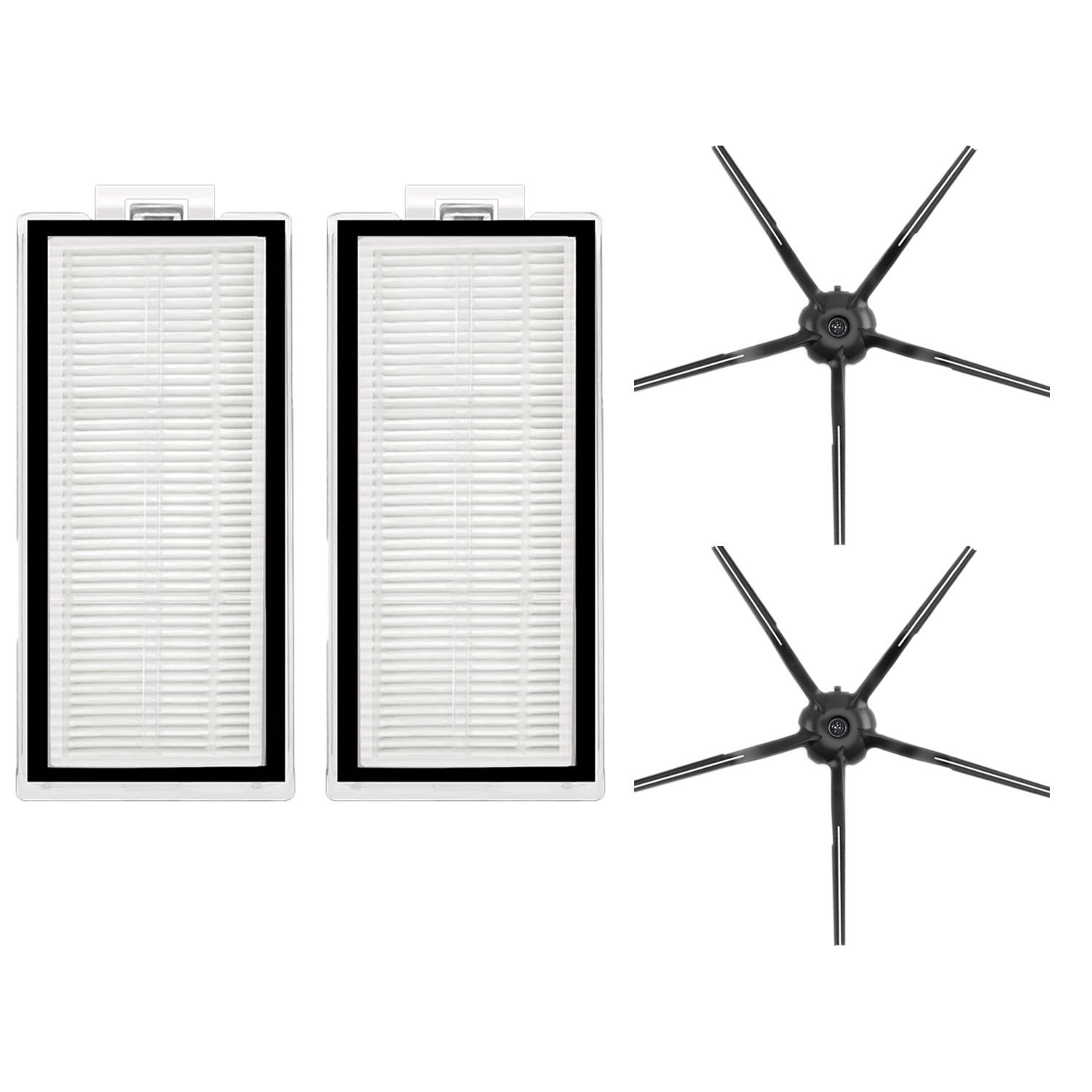 Roborock Q7 Max + T8 Siyah Uyumlu Filtre Seti - Liteset