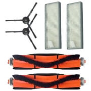 Philips 7000 Serisi 7000/01 7100/01 için 2 Ana Fırça 2 Yan Fırça 2 Hepa Filtre