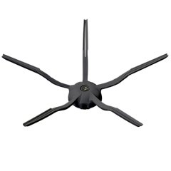 Roborock S7 Sonic Mopping Uyumlu 7 Parça Yedek Filtre Fırça Seti Siyah