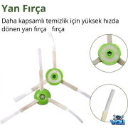 iRobot Roomba i7 i7+ Plus için Yedek Parça Seti 1 Yıllık Set